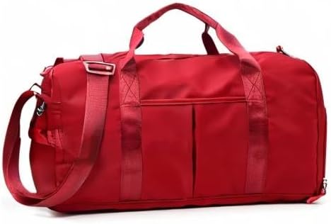 ZUEVI Sports Gym Duffel Bag for Men or Women Waterproof Weekender Travel Bag with Shoes Compartment