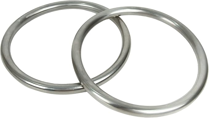 Wing Chun Stainless Ring Yewen Sau Sticky Hand Strength Training Tsun Siu Lum Kung Fu