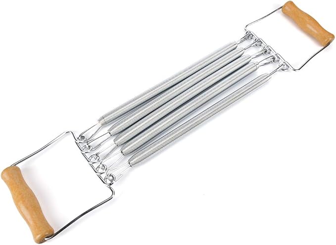 Wooden Handle Removable Spring Chest Expander Developer - Household Exercise Muscle Fitness