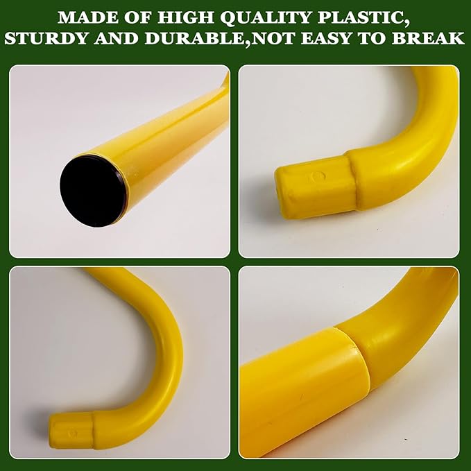 6 Pack Agility Speed Training Hurdles- 6" Detachable Agility Training Hurdles- Sports Practice