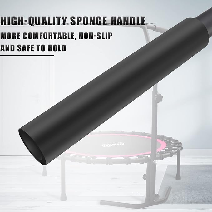 Newan 40"-48" Silent Mini Trampoline Fitness Trampoline Bungee Rebounder Jumping Cardio Trainer