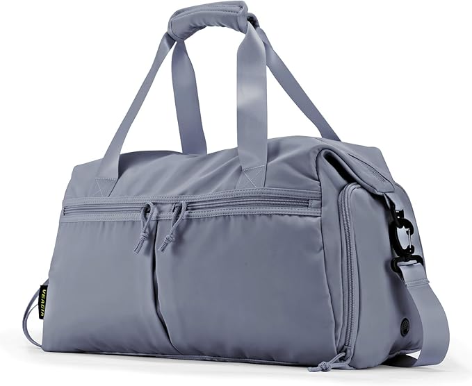 Weekender Duffel Bag with Shoe Compartment And Wet Pocket-Luggage Everyday Overnight Bag for Men