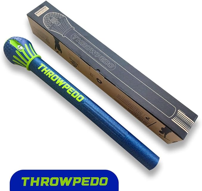 GETMOVIN SPORTS THROWPEDO - The Ultimate Long-Distance Underhand Throw and Catch Game with