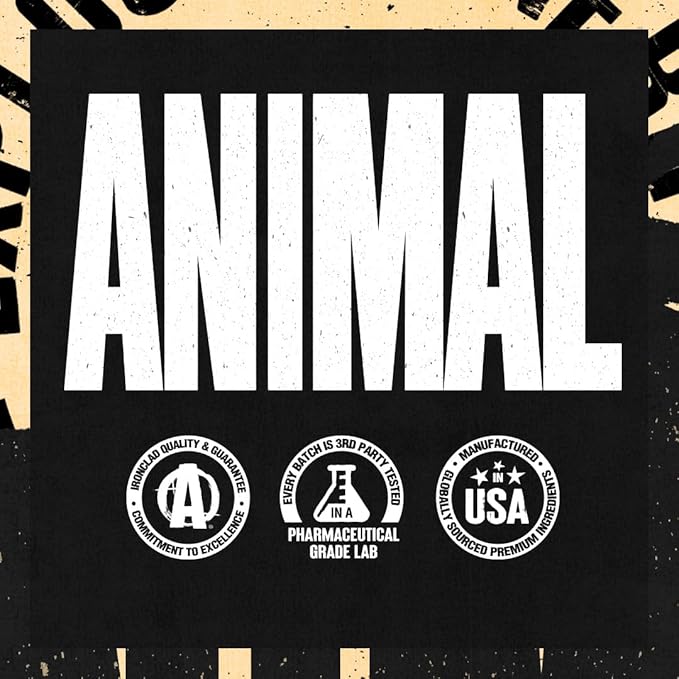 Animal 100% Whey Protein Powder ??Whey Blend for Pre Workout or Post Workout, Recovery, Anytime Low
