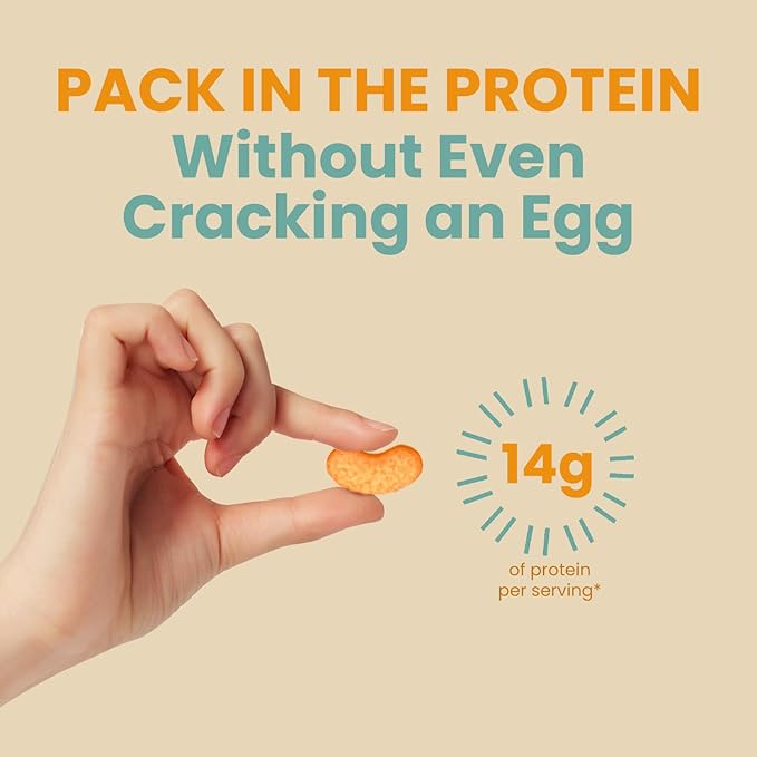 Schoolyard Keto Snacks - Cheddar Cheese - 15g Protein Puffs, Low Carb, Low Sugar - Gluten Free