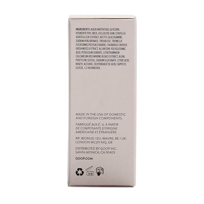 goop Beauty Exosome Hydration Therapy Serum | Hydrating Serum for Plump, Radiant, & Smooth Skin |