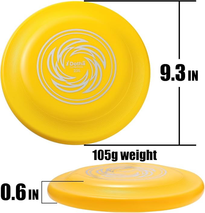 Sports Flying Disc - Compeition Flying Discs for Beach, Backyard, Lawn, Park, Camping and More