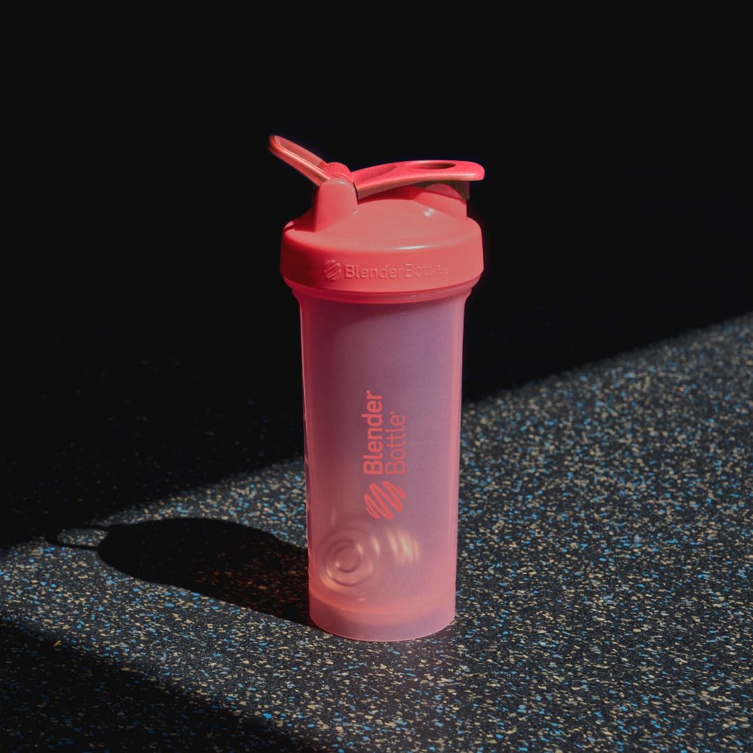 BlenderBottle Classic V2 Plastic Shaker Bottle 28 oz Light Pink