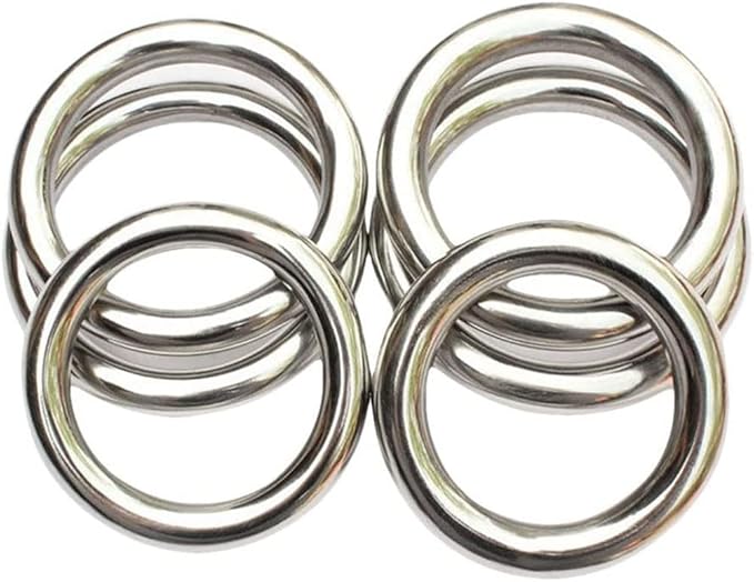 Wing Chun Stainless Steel Ring - YeWen Sau Sticky Hand Strength Training - Wing Tsun Siu Lum Kung Fu