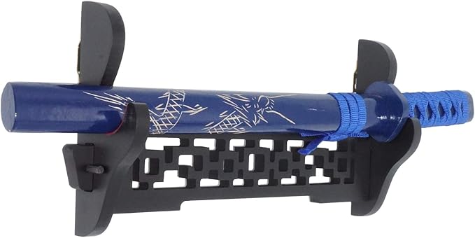 Eforlife Sword Holder Wall Mount Samurai Sword Katana Wakizashi Display Holder Stand Bracket Hanger