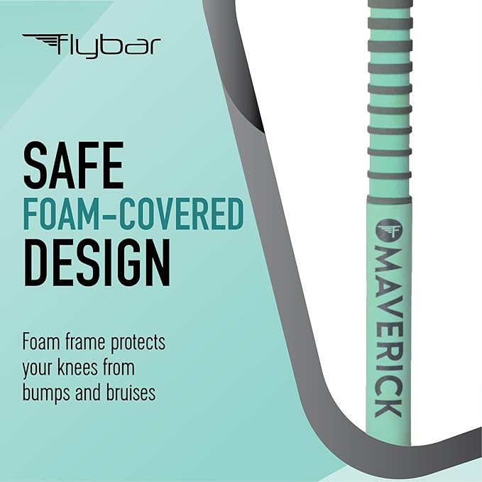 Flybar Maverick Pogo Stick for Kids Ages 5+, 40 to 80 Pounds, Perfect for Beginners, Easy Grip