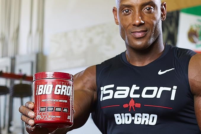 iSatori BIO-GRO Protein Synthesis Amplifier, for Muscle Recovery & Growth, Enhanced Stimulant Free