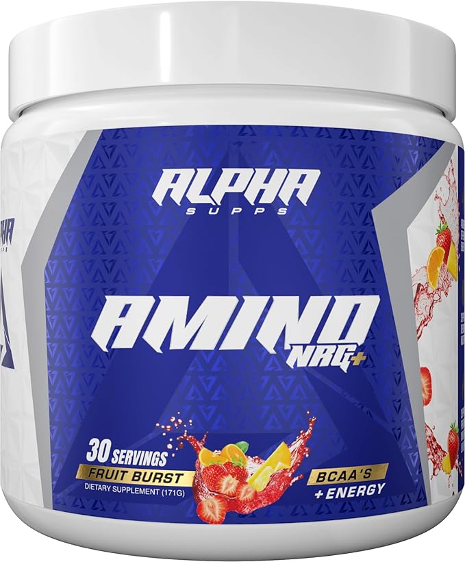 Amino NRG+ BCAA Amino Energy Recovery Powder - Hydration Blend with Electrolytes - Focus Blend for
