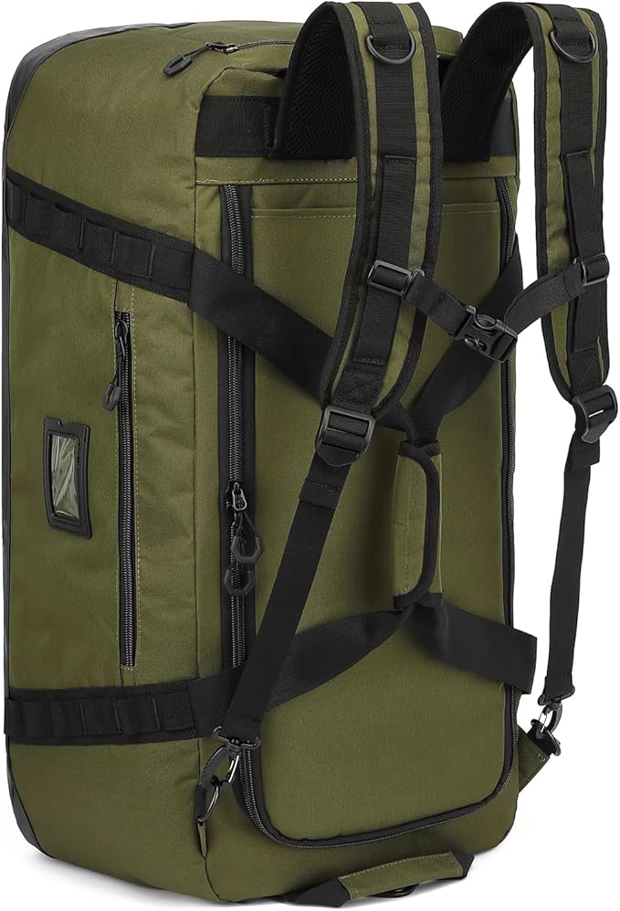 TUGUAN Extra Large Travel Duffle Bag Backpack for Men with Adjustable Dividers 120L Big Weekend