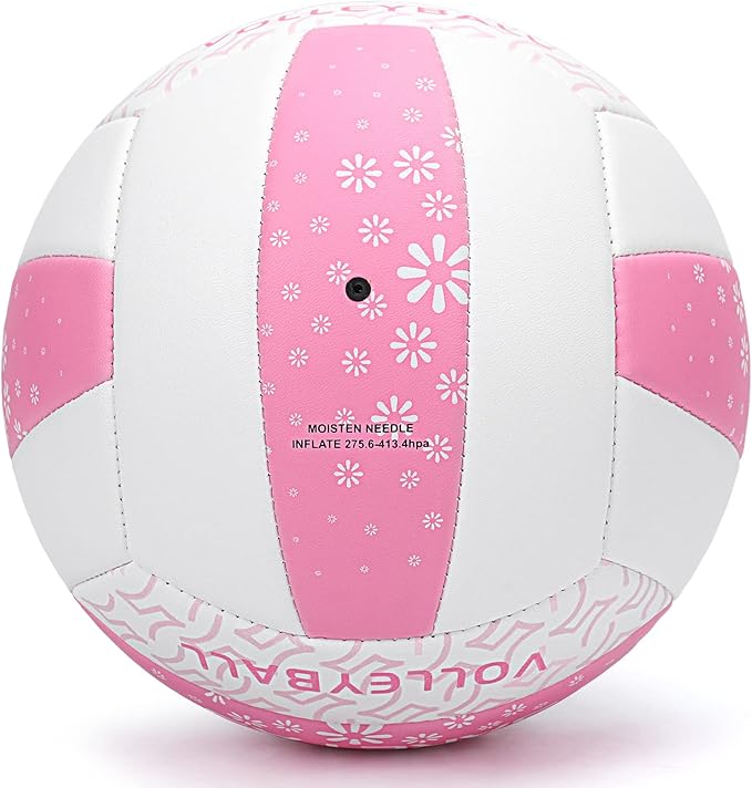 Beach/Water/Sand Volleyballs, Outdoor/Indoor Official Size, Soft Touch Volleyball for Beginners