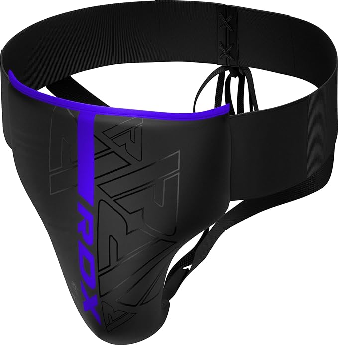 RDX Groin Protector for Boxing, Muay Thai, Kickboxing and MMA Fighting, Maya Hide Leather Abdo Gear