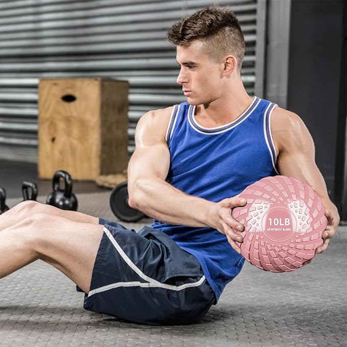 Medicine Ball 10 lbs Slam Ball Weighted Balls for Exercise Strength and Crossfit Workout