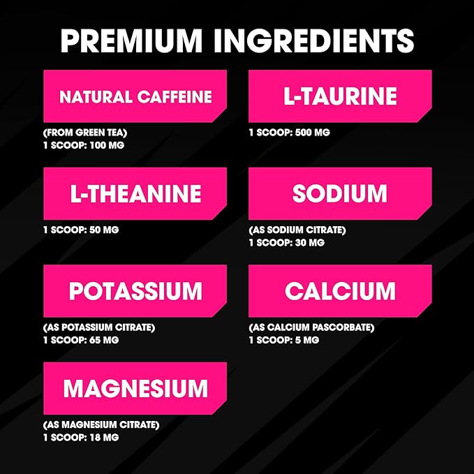 Advanced Energy - Energy Boosting Formula with Electrolytes for Hydration - L-Theanine to Combat