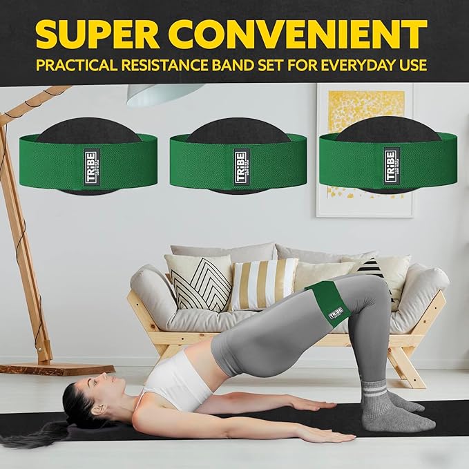 Fabric Resistance Bands for Legs - Workout Bands Resistance Bands for Men and Women - Booty Bands