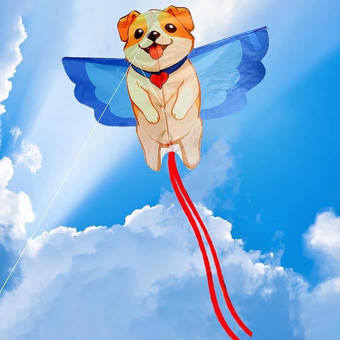 HENGDA KITE Animals Kite for Kids Beginners and Adults Cute Design High Definition Printing Easy to