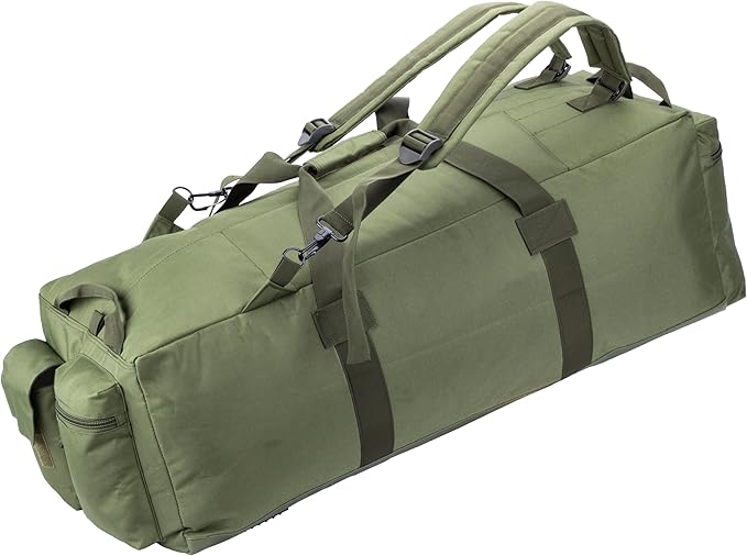 Large Military Duffle Bag Tactical Gear Load Out Bag Deployment Cargo Bag Travel Sports Equipment