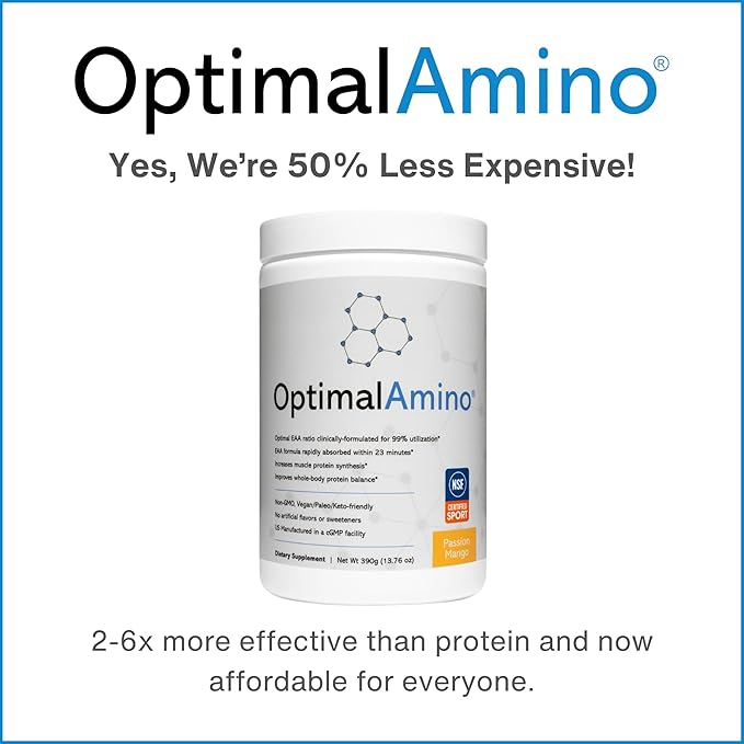 Amino Acid Powder | 99% Utilized Essential Amino Acid (EAA) Supplement | Pre/Post Workout & Muscle