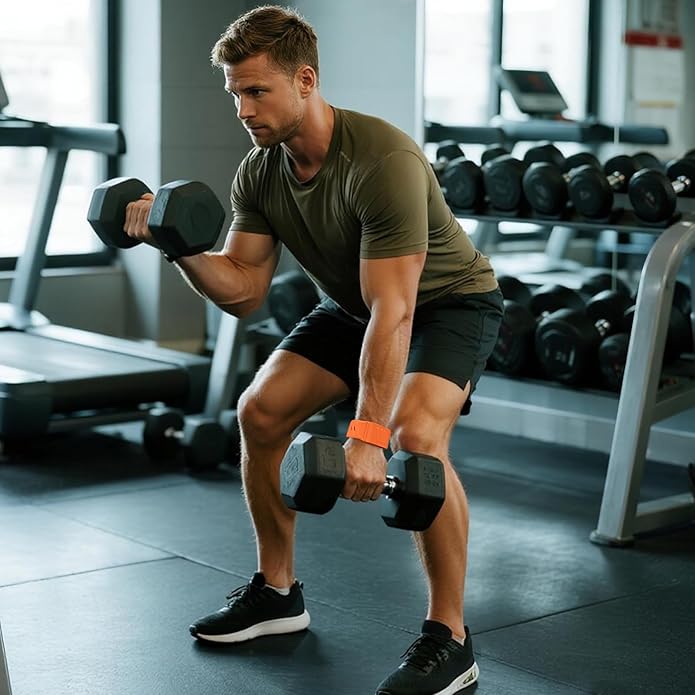 Silicone Sport Band Compatible with Whoop 4.0 Band for Men Women,Soft Comfort Durable Replacement