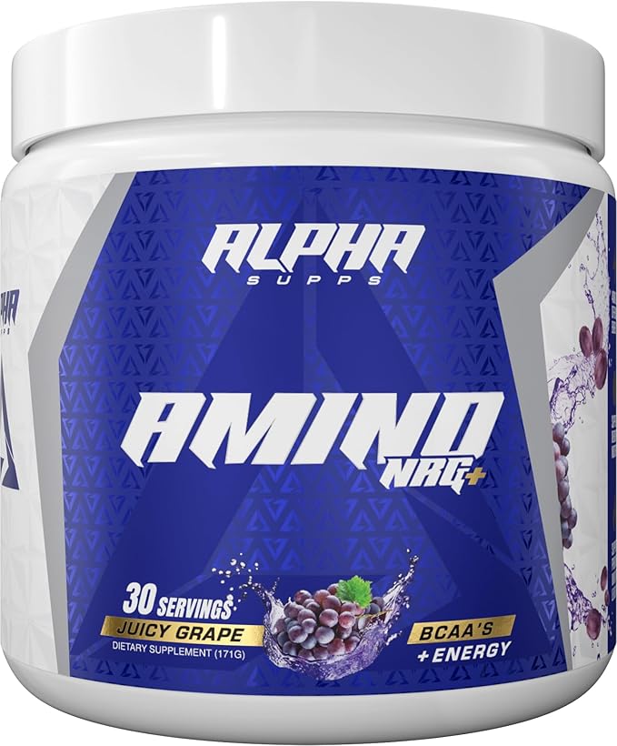 Amino NRG+ BCAA Amino Energy Recovery Powder - Hydration Blend with Electrolytes - Focus Blend for
