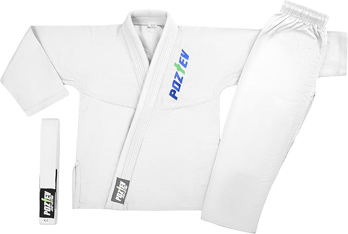Kids Brazilian Jiu Jitsu Gi For Kids BJJ Gi Youth Grappling Kimonos Preshrunk Lightweight Martial