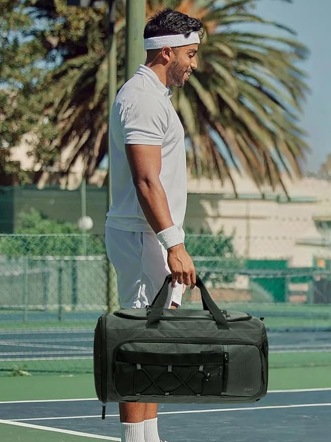 CLUCI Gym Bag for Men & Women, 35L Sports Duffle Bag for Travel,4 in 1 Weekender Bag,Overnight