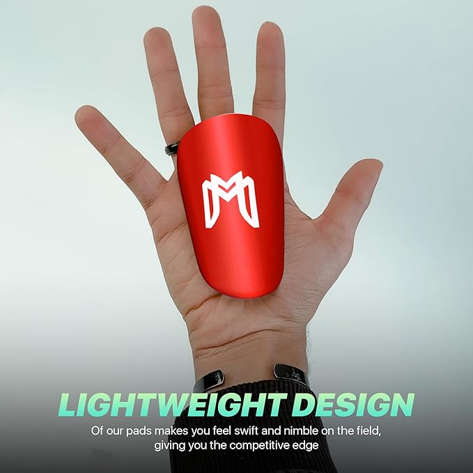 MiniGuards - Mini Shin Guards for Soccer Players - Tiny Shin Pads for Men, Women, Teens - Miniature