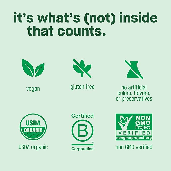 Vega Organic All-in-One Vegan Protein Powder, Chocolate - Superfood Ingredients, Vitamins for