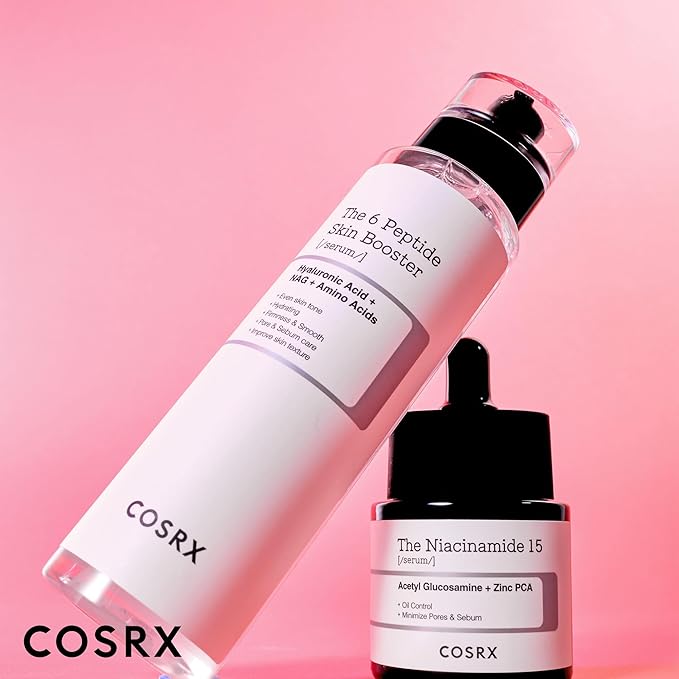 COSRX Niacinamide 15% Peptide Booster Set - Amazon Exclusive - Korean Skin Care Set, Gift Sets