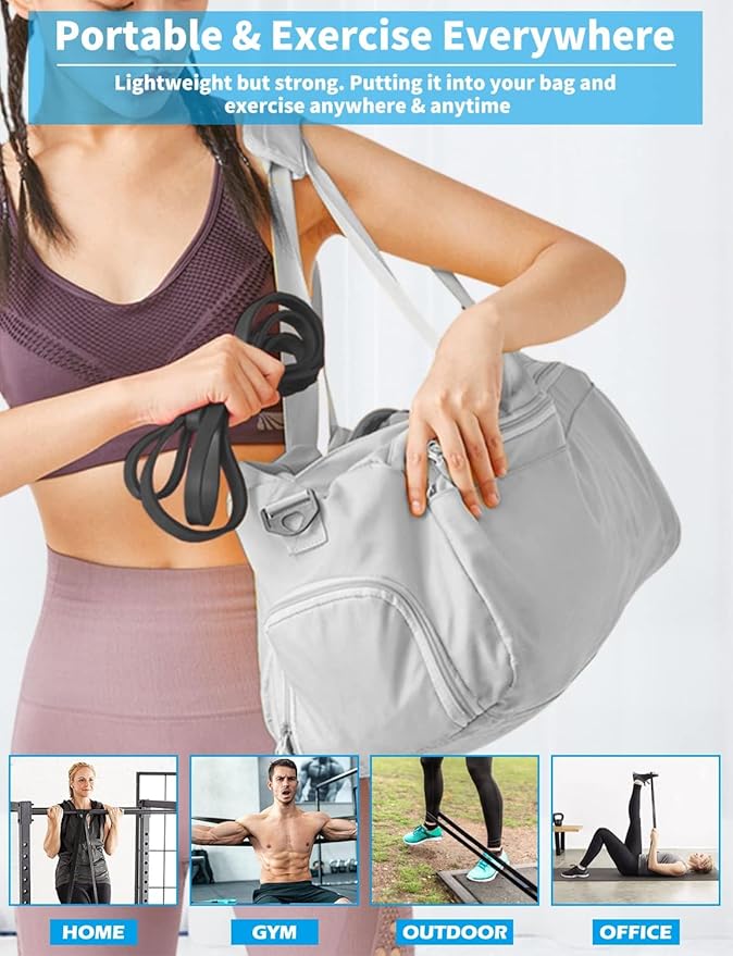 Pull Up Bands, Resistance Bands, Pull Up Assistance Bands Set for Men & Women, Exercise Workout
