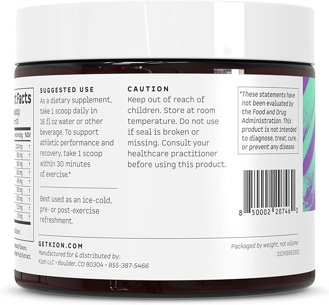 Kion Aminos - Essential Amino Acids Supplement, Essential Amino Acids Powder for Muscle Recovery