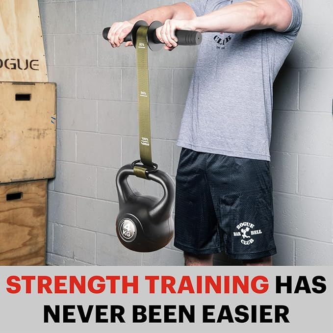VAIIO Forearm Strengthener and Wrist Roller with Quick Locking Mechanism - Durable PVC Anti-Slip