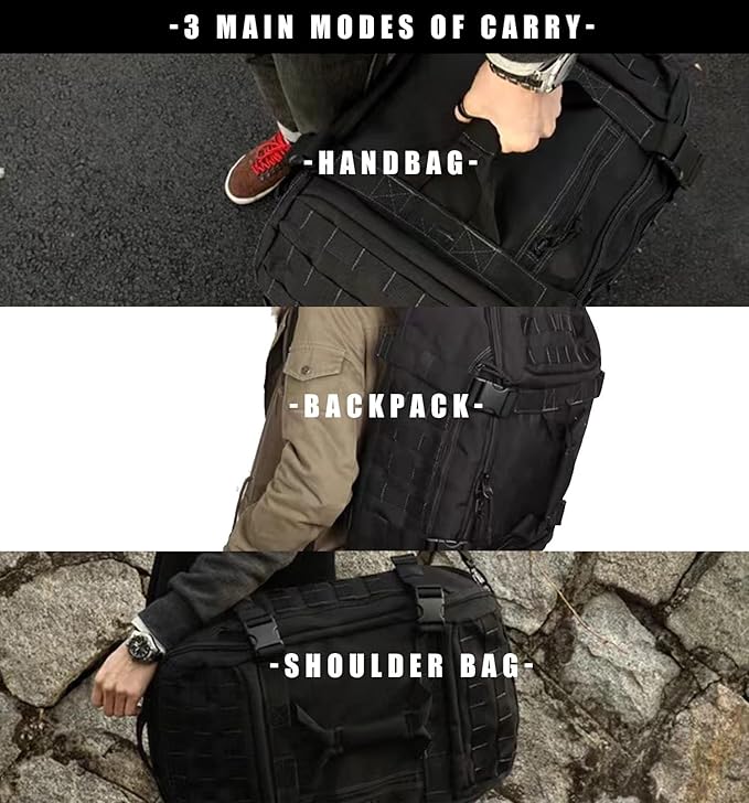 Gym Bag Duffle Bags Backpack - Travel Weekender Bag for Men Women Workout Bag for
