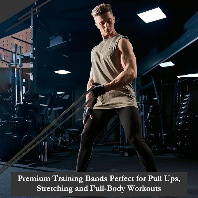8 Pcs Resistance Bands Pull up Bands Pull up Assistance Bands Exercise Workout Bands for Working