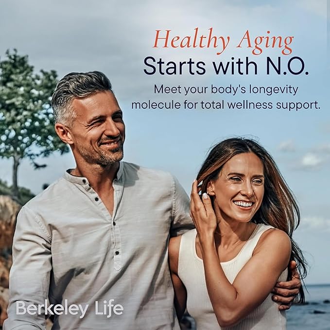Berkeley Life Nitric Oxide Foundation, Full-Body Circulatory Support - Nitric Oxide Supplements for