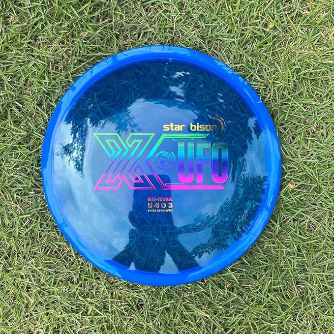X-UFO Disc Golf Starter Set - 3 Piece Professional Disc Golf Set for Beginners, Lightweight &