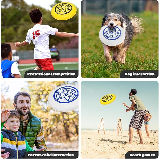 Eastgoing Beach Outdoor Flying Disc – 210 Gram, 11 Inch Heavyweight Flying Disc, Designed for