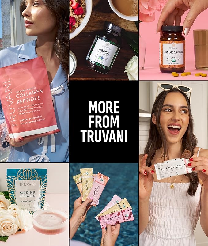 Truvani Vegan Pea Protein Powder | Chocolate | 20g Organic Plant Based Protein | 20 Servings | Keto