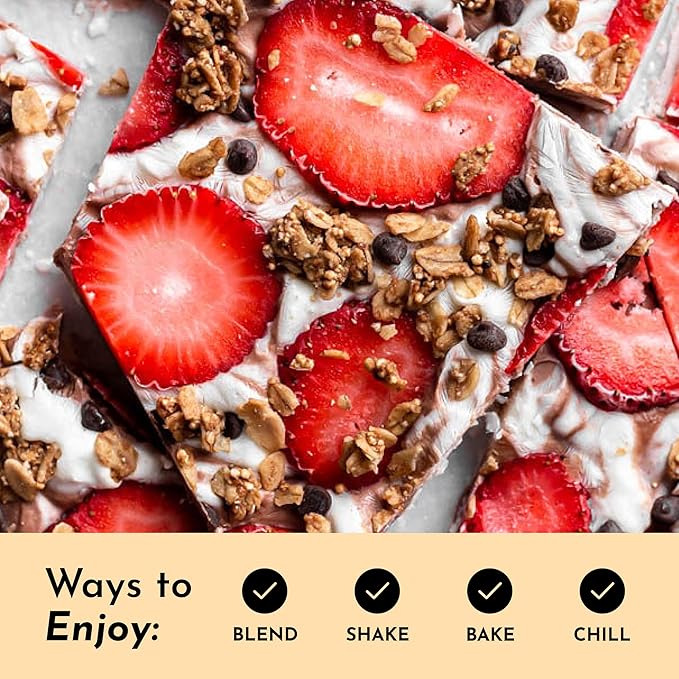 JUST INGREDIENTS French Vanilla Protein Powder ??30 Serving Bag ??Grass-Fed Whey & Plant Protein