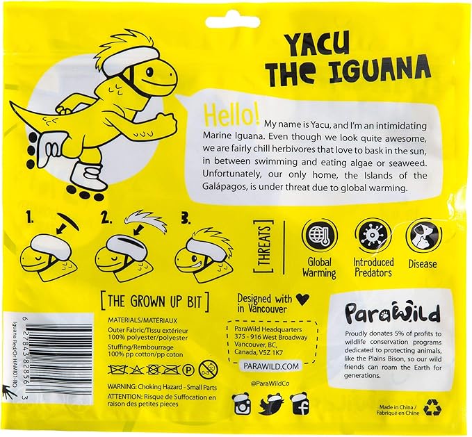 Iguana Helmet Accessories w/Sticky Hook & Loop Fastener Adhesive (Helmet not Included), Fun Helmet