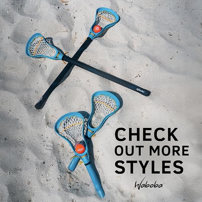 Waboba Mini Water Lacrosse Set Fun for Beach Games & Pool Games - Comes with a Original Water
