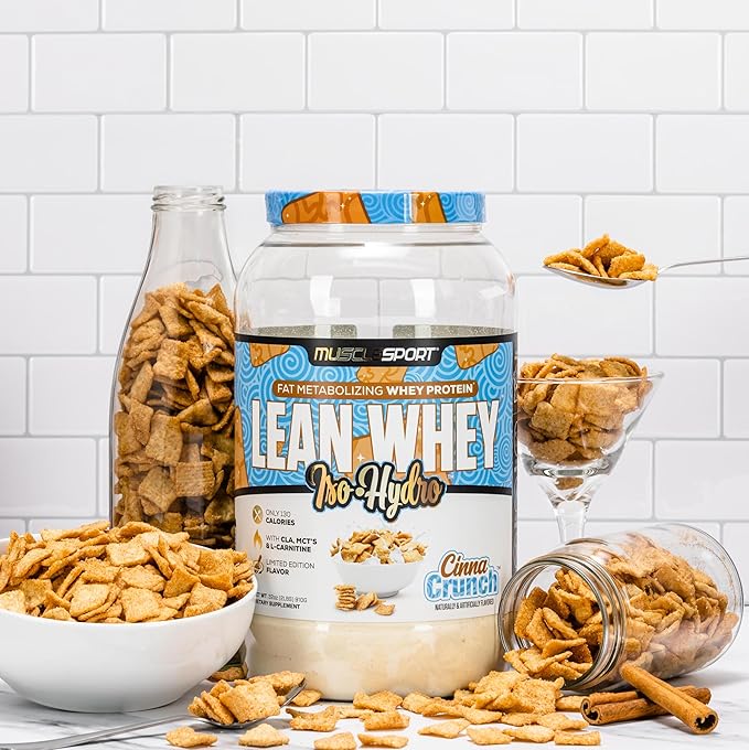 Musclesport Lean Whey Revolution??Protein Powder - Whey Protein Isolate - Low Calorie, Low Carb