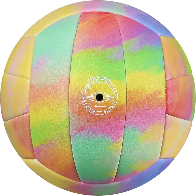 Volleyball Size 5 - Premium PU Leather, Ultra-Durable Soft to The Touch for Youth, Adults, Ideal