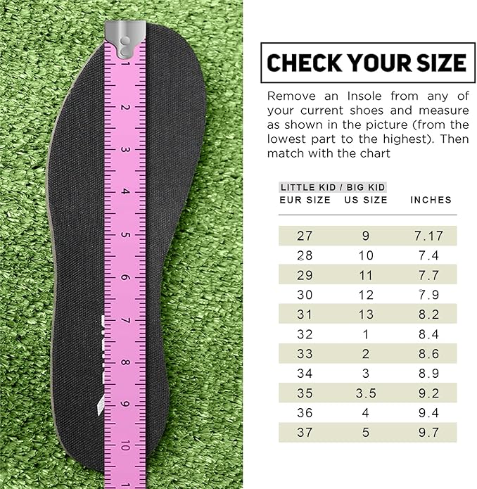 RUNIC Kids Soccer Cleats for Boys and Girls - Small and Big Kid Athletic Outdoor Football Shoes