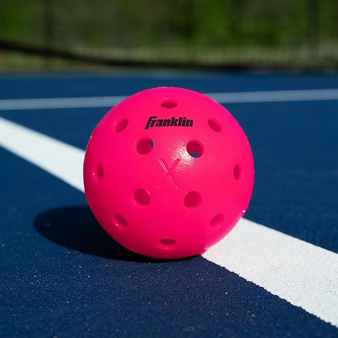 Franklin Sports X-40 Outdoor Pickleballs - Official Ball of USA Pickleball, APP Tour + US Open