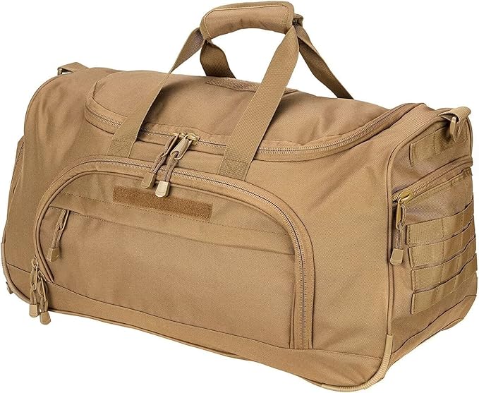 Gym Bag for Women & Men Tactical Duffle Military Weekender Work Out Lightweight Waterproof Sports